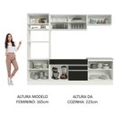 Ver imagem 6 de Cozinha Completa 270010 Com Armário E Balcão Branco/Preto