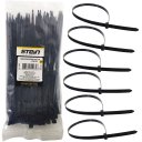 Ver imagem 1 de Abraçadeira Nylon Enforca Gato Lingua de Sogra Stein Preta 280 X 3,6mm (100 Pçs)