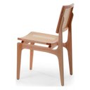 Ver imagem 1 de Cadeira de Madeira Zaya Freijó Encosto e Assento Tela Sextavada