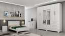 Ver imagem 2 de Guarda Roupa Solteiro Encant 6 Portas 6 Gavetas com Espelho Nh Rei de Casa Neve