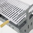 Ver imagem 3 de Churrasqueira Desmontável G Cinza