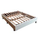 Ver imagem 5 de Cama Casal Box Base 137x187 Desmontável Tecido Premium 100% Madeira - Nova Cama