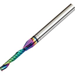 Fresa de Topo 1 Corte 2mm X 8mm com Cobertura Dlc - 1
