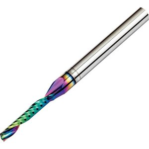 Fresa de Topo 1 Corte 2mm X 8mm com Cobertura Dlc