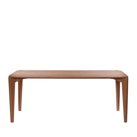 Mesa de Jantar Retangular para 6 Lugares Harmony 184 Cm - Natural C/ Canella