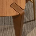 Ver imagem 6 de Mesa de Jantar Retangular para 6 Lugares Harmony 184 Cm - Natural C/ Canella