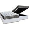 Conjunto Baú-Colchão Plumatex Átrio+Cama Casal 1,38x1,88 - 1