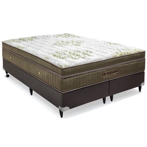 Conjunto Box Gold Ultra Gel Queen 158 Cm (larg) - 43108