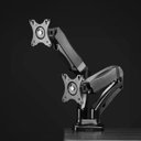 Ver imagem 3 de Suporte A Gás Para 2 Monitores 13"" A 27"" Vesa 100x100 Sm-341b