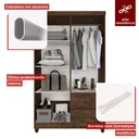 Ver imagem 6 de Guarda-Roupa 4 Portas 2 Gavetas Lisboa Imop Móveis