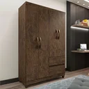 Ver imagem 1 de Guarda-Roupa 4 Portas 2 Gavetas Lisboa Imop Móveis