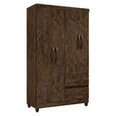 Ver imagem 2 de Guarda-Roupa 4 Portas 2 Gavetas Lisboa Imop Móveis