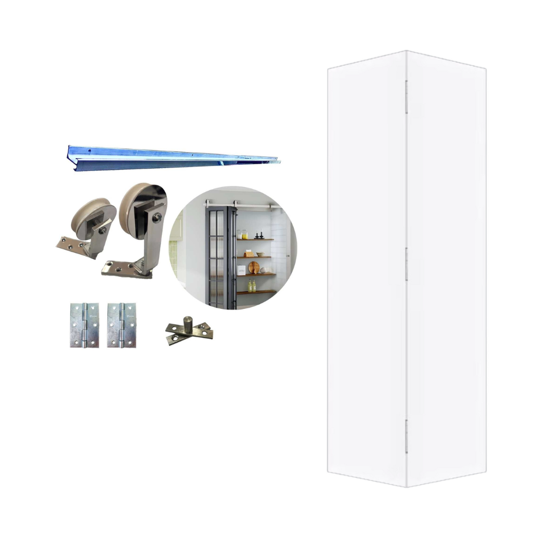 Kit Porta Camarão 0,80x2,10 Primer Branco + Kit Basic Camarão Polido ...