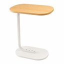 Ver imagem 7 de Mesa de Apoio Madeira Mesinha Auxiliar Lateral Canto Quarto Sala Sofa Cama Home Office Centro Cabece