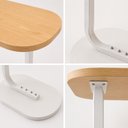 Ver imagem 5 de Mesa de Apoio Madeira Mesinha Auxiliar Lateral Canto Quarto Sala Sofa Cama Home Office Centro Cabece