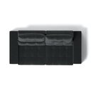 Ver imagem 5 de Sofá Larissa 4 Lugares Retrátil e Reclinável 232cm Preto Suede