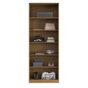 Ver imagem 4 de Guarda-roupa Modulado 2 Portas Prateleiras Cabideiro sem Gavetas 70cm 100% MDF Trend