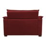 Sofá Dandara 2 Lugares Suede Compacto Estofado Confortável Suede Diversas Cores Cor:vermelho Bordo - 3