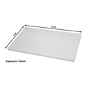Ver imagem 1 de Chapa Polietileno Pead Espessura 10mm - 2,00 X 1,00 Metro - Corte sob Medida Belfano 10mm2x1
