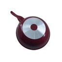 Ver imagem 4 de Panela Frigideira Work Tampa De Vidro Antiaderente Vermelho