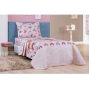 Ver imagem 1 de Conjunto de Lencol Solteiro Mundo Kids 200 Fios Dupla Face:unicornio