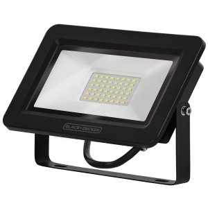Refletor Led Eco Branca 30w Bivolt Conector Cabo Black+decker