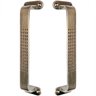 Puxador Duplo Milano Pontos 148mm Bronze Antigo Porta Pivotante Correr Madeira Vidro Colonial Clássi - 1