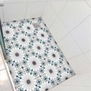 Ver imagem 1 de Vinil adesivo piso box ladrilho mediterraneo antiderrapante Colacomigo Adesivo para box 1,20 x 1,50