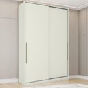 Ver imagem 2 de Guarda Roupa Modulado 2 Portas 241x159 Cm Seletto Areia Henn