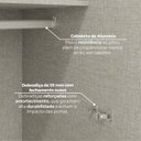 Ver imagem 4 de Guarda Roupa Modulado 2 Portas 241x159 Cm Seletto Areia Henn