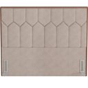 Ver imagem 4 de Cabeceira Cama Box Casal King 195 Cm P05 Londres Linho Bege - Lyam Decor