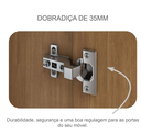 Ver imagem 3 de Guarda Roupa Robust 6 Gavetas 100%mdf Cumaru Fendi