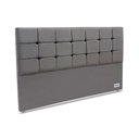 Ver imagem 1 de Cabeceira Cama Box Estofada 195 Piave Veluto King 195 - Suede Cinza - Ortobom