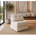 Ver imagem 1 de Poltrona Modular Orgânica Bouclê Conforto Estilo Minimalista