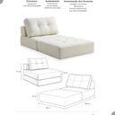 Ver imagem 3 de Poltrona Modular Orgânica Bouclê Conforto Estilo Minimalista