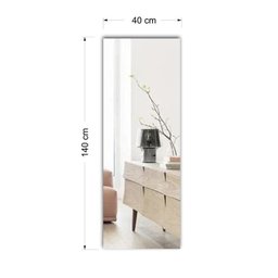 Espelho Grande Corpo Inteiro Lapidado com Bisotê 140x40cm - Closet - 2