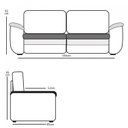 Ver imagem 7 de Sofá 2 Lugares Cordoba