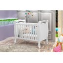 Ver imagem 1 de Berço Mini Cama Americano AL 3 em 1 Com Rodinhas 3 Reguágens de Altura Cor Branco JA