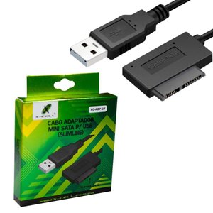 Cabo Adaptador Mini Sata para Usb Xc-adp-37 X-cell