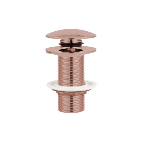 Válvula Inox 7/8 de Banheiro Cubas e Pias Rose Gold- Demima