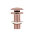 Ver imagem 1 de Válvula Inox 7/8 de Banheiro Cubas e Pias Rose Gold- Demima