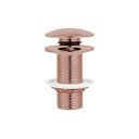 Ver imagem 1 de Válvula Inox 7/8 de Banheiro Cubas e Pias Rose Gold- Demima