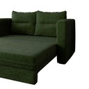 Ver imagem 5 de Sofá Cama 2 Lugares Casal 1,50 Mts Chenile Prince Luma Matri Cor:chenile Verde