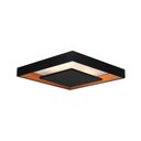 Ver imagem 1 de Plafon Newline New Picture 547 Led 60cm Bivolt Preto Dourado 3000k Luz Amarela