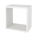 Ver imagem 1 de Nicho Cubo em MDF 30x30x20cm Branco para Sala Quarto Escritório