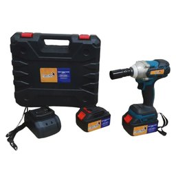 Chave de Impacto Eletrica Sem Fio 18V com 2 Baterias IWCHA Importway - 2
