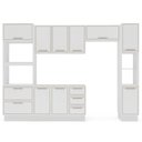 Ver imagem 3 de Cozinha Compacta 250086 5 Peças Amara Branco Politorno Móveis