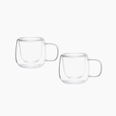 Ver imagem 5 de Conj.2 Xícaras de Café e Chá Parede Dupla de Vidro Borossilicato 240ml