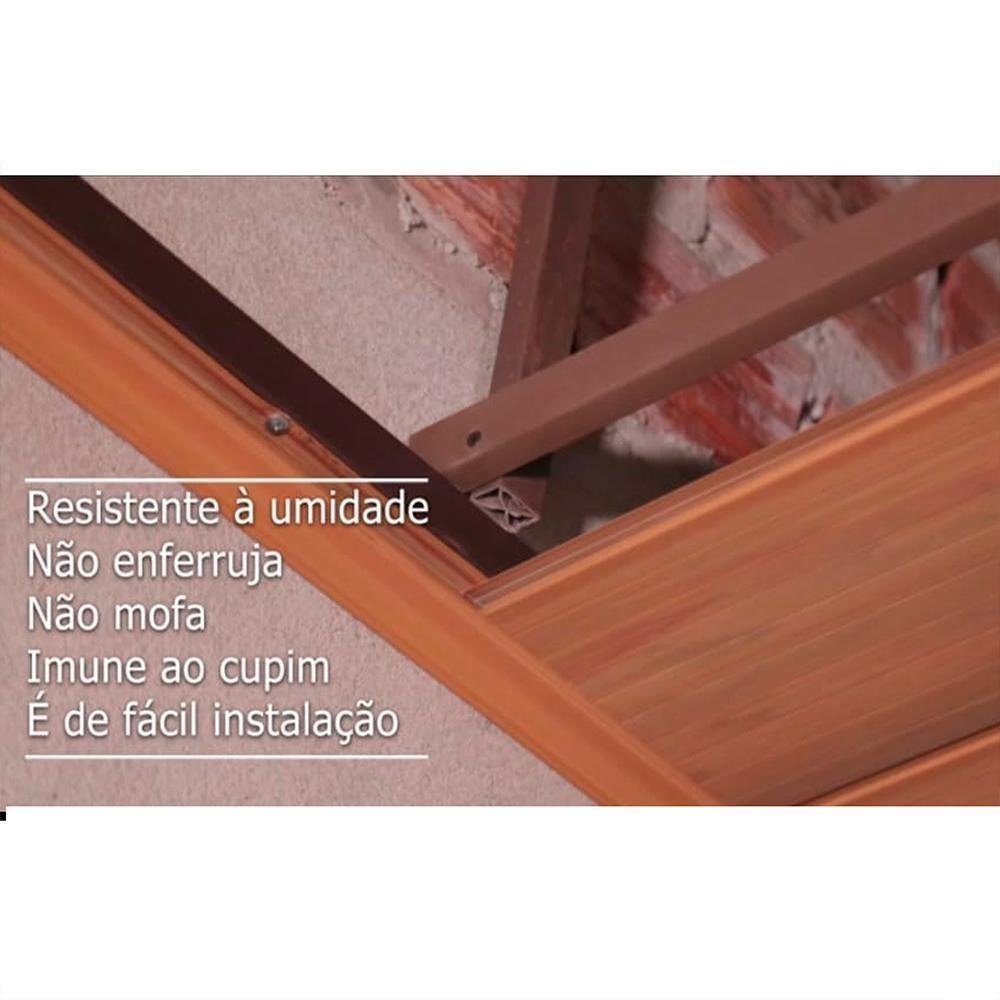 Tubo Metalon de Pvc 20x30 3,00 Mts Zapinplast 6 Un - Branco Branco - 3