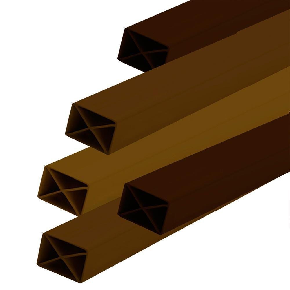 Tubo Metalon de Pvc 20x30 3,00 Mts Zapinplast 6 Un - Branco Branco - 2